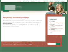 Tablet Screenshot of ac-scholenoverleg.nl